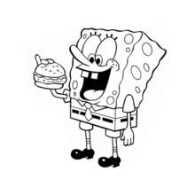 Bob l'Éponge - Coloriages gratuits à imprimer