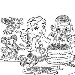 Coloriage Butter Beans Cafe Enchante #200970 à imprimer et colorier