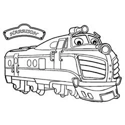 Coloriage Harrison de Chuggington