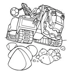 Dinotrux - Coloriages gratuits à imprimer