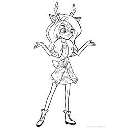 Illustration au trait Enchantimals (Dessins animés et séries animées) #186394 prête à colorier