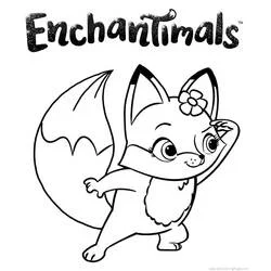 Joli coloriage Enchantimals (Dessins animés et séries animées) #186401, prêt à imprimer