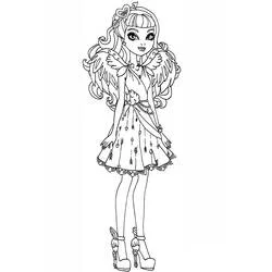 Coloriage Cupid dans Ever After High