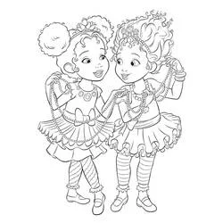Fancy Nancy - Coloriages gratuits à imprimer
