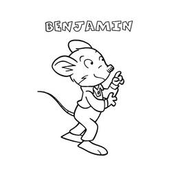 Geronimo Stilton - Coloriages gratuits à imprimer