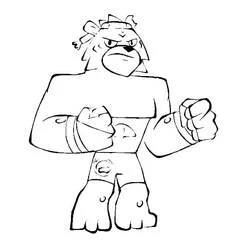 Goo Jit Zu - Coloriages gratuits à imprimer