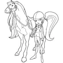 Horseland - Coloriages gratuits à imprimer