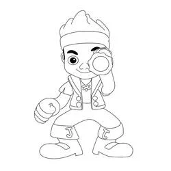 Jake et les Pirates - Coloriages gratuits à imprimer