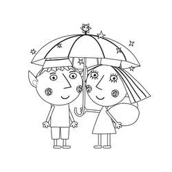 Le Petit Royaume De Ben Et Holly - Coloriages gratuits à imprimer
