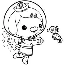 Coloriage imprimable Octonauts (Dessins animés et séries animées) #40560 à colorier gratuitement