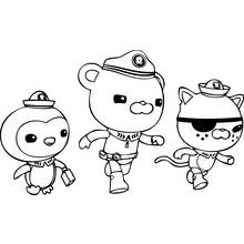 Coloriage imprimable Octonauts (Dessins animés et séries animées) #40618 à colorier gratuitement