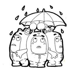 Oddbods - Coloriages gratuits à imprimer