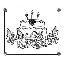 Coloriage à imprimer Pat'Patrouille (Dessins animés et séries animées) #44249 pour enfants et adultes