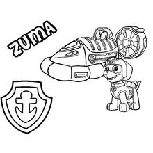 Joli coloriage Pat'Patrouille (Dessins animés et séries animées) #44326, prêt à imprimer