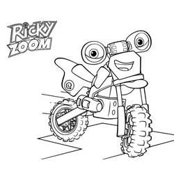 Ricky Zoom - Coloriages gratuits à imprimer