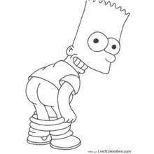 Simpson - Coloriages gratuits à imprimer