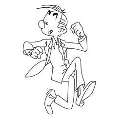 Spirou et Fantasio - Coloriages gratuits à imprimer