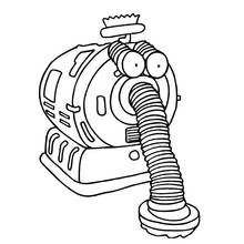 Coloriage Noo-Noo l'aspirateur Coloriage Noo-Noo l'aspirateur