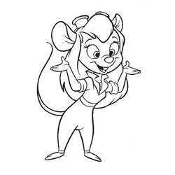 Coloriage Gadget les bras ouverts