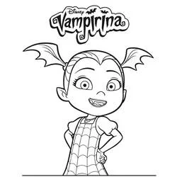 Coloriage Vampirina #198591 à imprimer et colorier