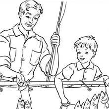 Joli coloriage Papa (Famille et Amis) #103619, prêt à imprimer