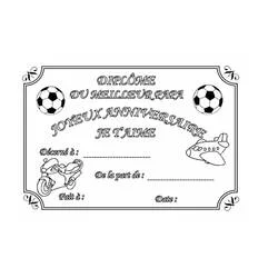 Coloriage Diplôme du meilleur papa joyeux anniversaire