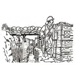 Armistice du 11 Novembre 1918 - Coloriages gratuits à imprimer