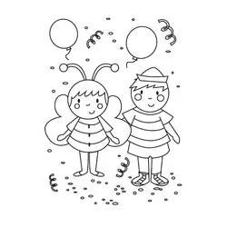 Carnaval - Coloriages gratuits à imprimer