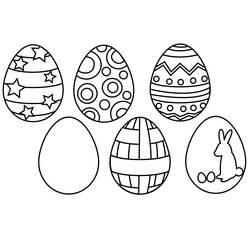 Pâques - Coloriages gratuits à imprimer