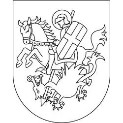 Saint-Georges - Coloriages gratuits à imprimer
