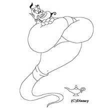 Coloriage Aladdin (Films d'Animation) #127740, dessin gratuit prêt à imprimer