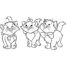 Aristochats - Coloriages gratuits à imprimer