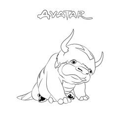Coloriage Avatar, Le Dernier Maître de l’Air #208146 à imprimer et colorier