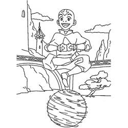 Coloriage Avatar, Le Dernier Maître de l’Air #208151 à imprimer et colorier