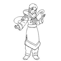 Coloriage Avatar, Le Dernier Maître de l’Air #208162 à imprimer et colorier