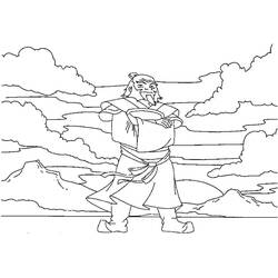 Coloriage Avatar, Le Dernier Maître de l’Air #208176 à imprimer et colorier