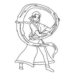 Coloriage Avatar, Le Dernier Maître de l’Air #208184 à imprimer et colorier