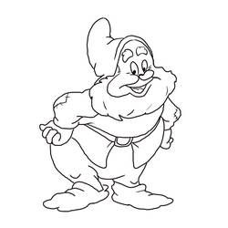 Coloriage Blanche Neige #178600 à imprimer et colorier