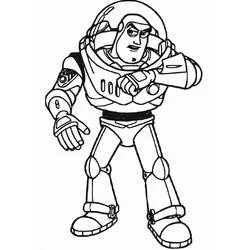 Coloriage Buzz L Eclair #185053 à imprimer et colorier