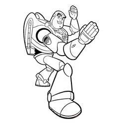Coloriage Buzz L Eclair #185055 à imprimer et colorier