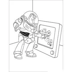 Coloriage Buzz L Eclair #185058 à imprimer et colorier