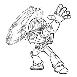 Coloriage Buzz L Eclair #185072 à imprimer et colorier