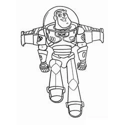 Coloriage Buzz L Eclair #185074 à imprimer et colorier