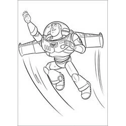 Coloriage Buzz L Eclair #185078 à imprimer et colorier