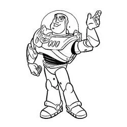 Coloriage Buzz L Eclair #185080 à imprimer et colorier