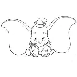 Coloriage Dumbo #170568 à imprimer et colorier