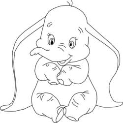 Coloriage Dumbo #170597 à imprimer et colorier