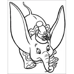 Coloriage Dumbo #170602 à imprimer et colorier