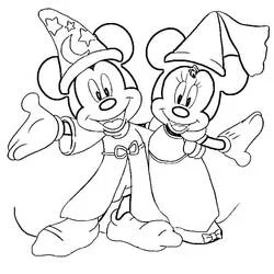 Fantasia - Coloriages gratuits à imprimer