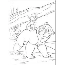 Frère des Ours - Coloriages gratuits à imprimer
